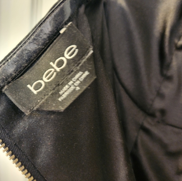 Black strapless catsuit - Picture 4 of 4